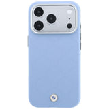 BMW iPhone 17 Pro/iPhone 18 Pro Cover Debossed quiltet Blå
