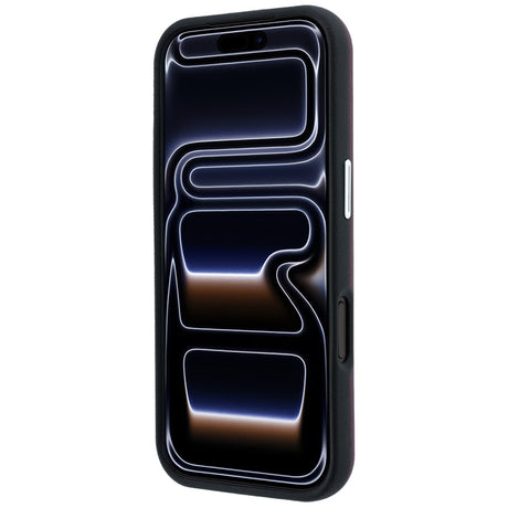 BMW iPhone 17 Pro Max/iPhone 18 Pro Max Cover med centreret præget design bordeaux