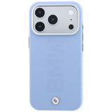 BMW iPhone 17 Pro/iPhone 18 Pro Cover Centreret præget Blå