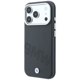 BMW iPhone 17 Pro/iPhone 18 Pro Cover Inclined Deboss Grå