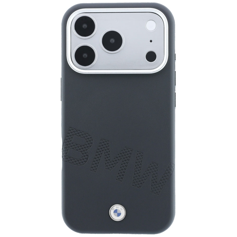 BMW iPhone 17 Pro Max/iPhone 18 Pro Max Cover Inclined Deboss Grå