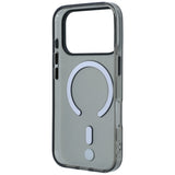BMW iPhone 17 Pro/iPhone 18 Pro Cover Frosted Metal Logo Sort