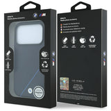 BMW iPhone 17 Pro Max/iPhone 18 Pro Max Cover M Tire Track Navy