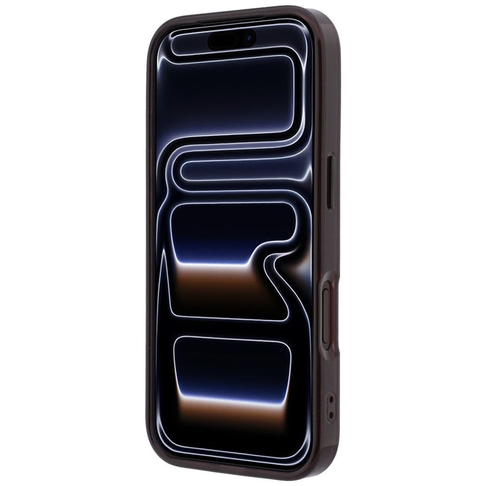 BMW iPhone 17 Pro Max/iPhone 18 Pro Max Cover M Frosted Metal Logo Burgundy