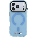 BMW iPhone 17 Pro/iPhone 18 Pro Cover M Frosted Metal Logo Blå