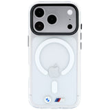BMW iPhone 17 Pro/iPhone 18 Pro Cover M Glossy Metal Logo Klar