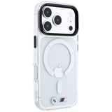 BMW iPhone 17 Pro/iPhone 18 Pro Cover M Glossy Metal Logo Klar