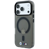 BMW iPhone 17 Pro/iPhone 18 Pro Cover M Glossy Metal Logo Sort