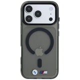 BMW iPhone 17 Pro/iPhone 18 Pro Cover M Glossy Metal Logo Sort
