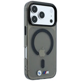 BMW iPhone 17 Pro/iPhone 18 Pro Cover M Glossy Metal Logo Sort
