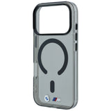 BMW iPhone 17 Pro/iPhone 18 Pro Cover M Glossy Metal Logo Sort