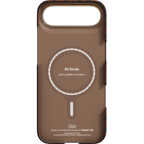 Pitaka iPhone Air Cover Edge MagSafe Burning Orange