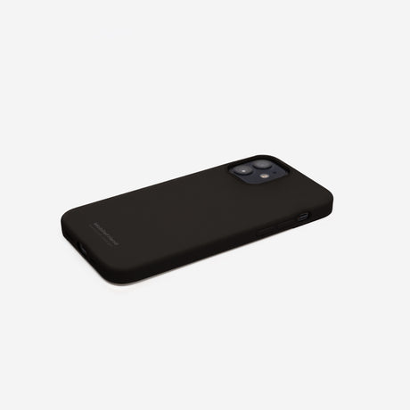 MobileFriend iPhone 12/iPhone 12 Pro Skal Silikon Svart