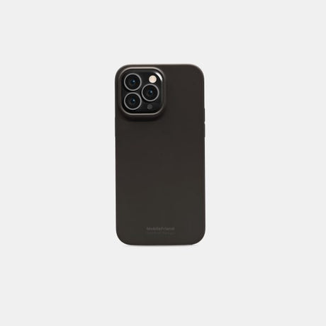 MobileFriend iPhone 15 Pro Skal Silikon Svart