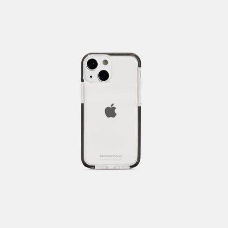 MobileFriend iPhone 12 Mini/13 Mini Skal Seethrough Transparent