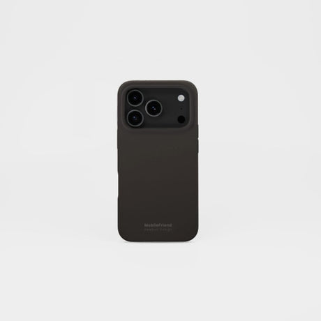 MobileFriend iPhone 17 Pro/iPhone 18 Pro Cover Silikone Sort