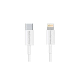 MobileFriend Kabel USB-C till Lightning 3m