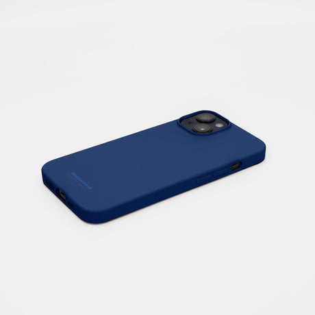 MobileFriend iPhone 13/14/15/16e/17e Skal Silikon Navy Blue