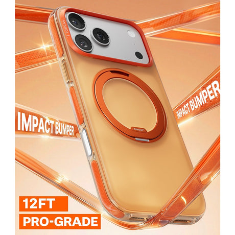 Torras iPhone 17 Pro Max Cover Ostand O3 Hue Golden Citrus