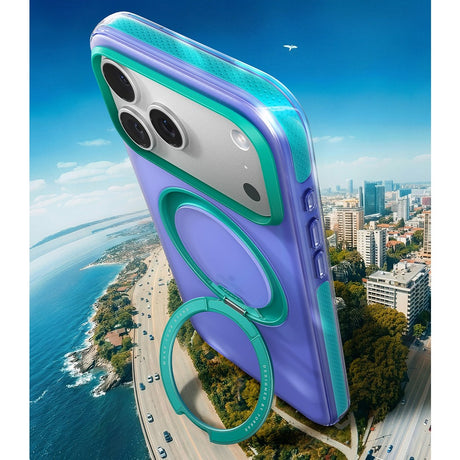 Torras iPhone 17 Pro Cover Ostand O3 Hue Indigo Blue