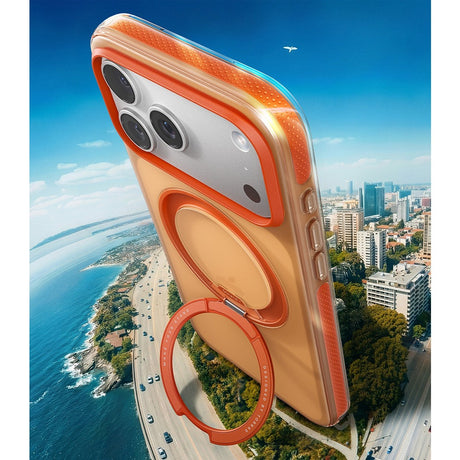 Torras iPhone 17 Pro Cover Ostand O3 Hue Golden Citrus