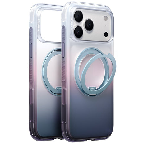 Torras iPhone 18 Pro Cover Ostand O3 Air Gradient Dusk Haze