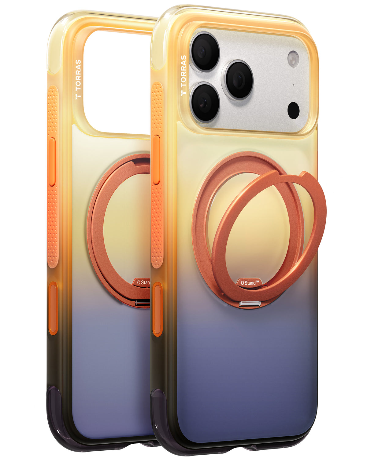 Torras iPhone 18 Pro Max Cover Ostand O3 Air Gradient Arizona Glow