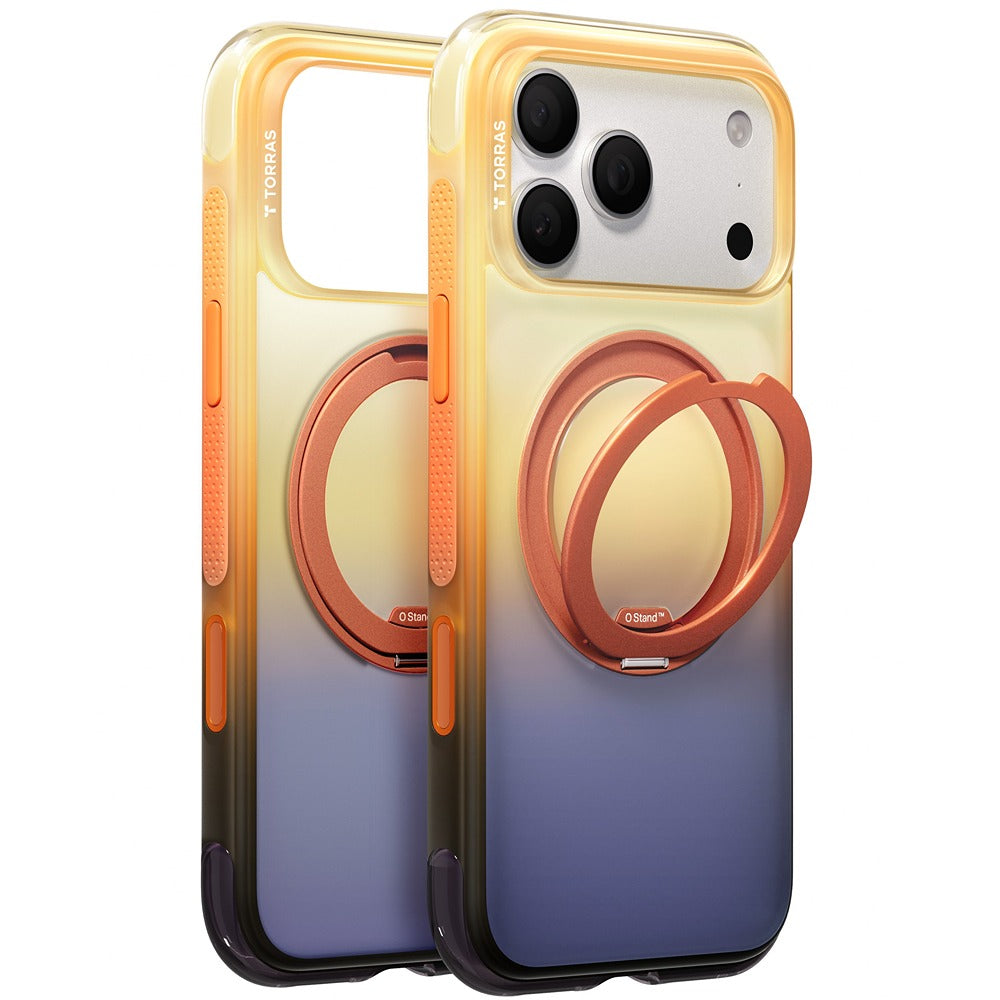 Torras iPhone 18 Pro Max Cover Ostand O3 Air Gradient Arizona Glow