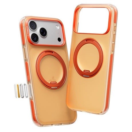 Torras iPhone 17 Pro Max Cover Ostand O3 Hue Golden Citrus