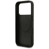 Guess iPhone 17 Pro/iPhone 18 Pro Cover med kornet sort