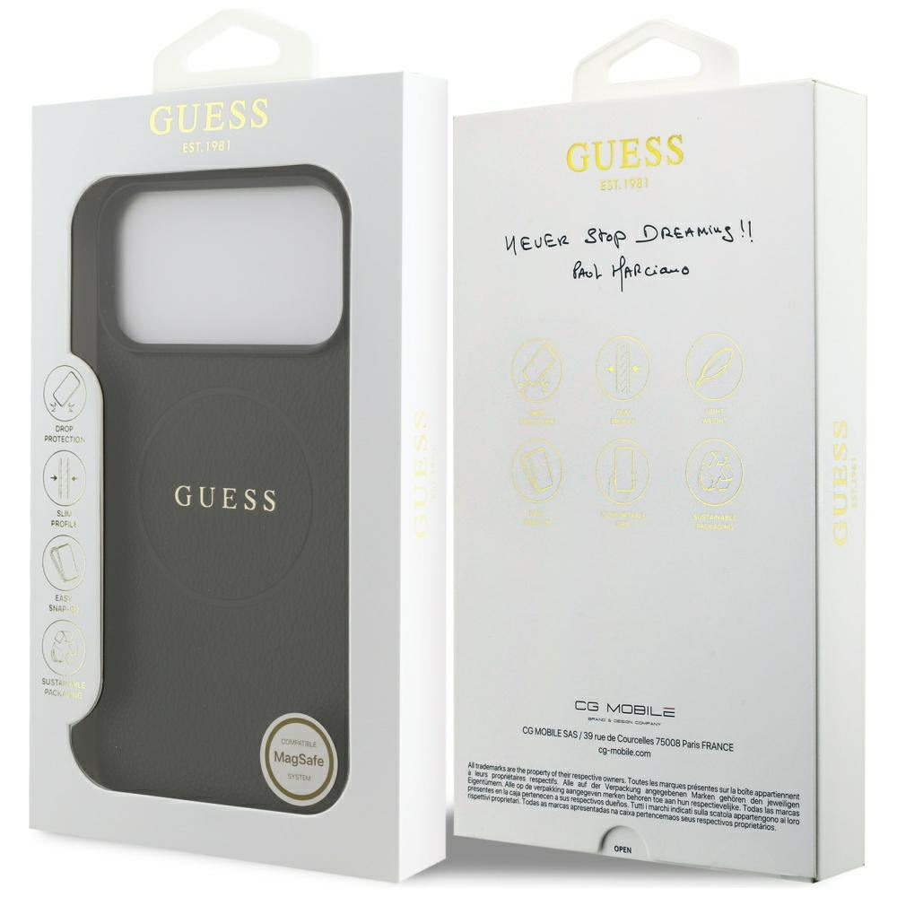 Guess iPhone 17 Pro Max/iPhone 18 Pro Max Cover Grained Sort