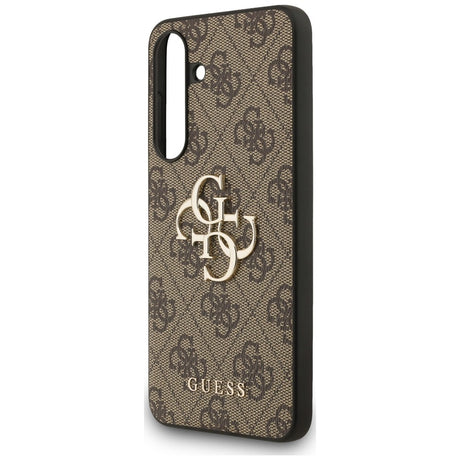 Guess Samsung Galaxy S25 FE Cover 4G Metal Logo Brun