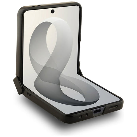 Guess Samsung Galaxy Z Flip 8 Cover Ring Stand MagSafe Guld