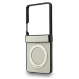 Guess Samsung Galaxy Z Flip 8 Cover Ring Stand MagSafe Guld
