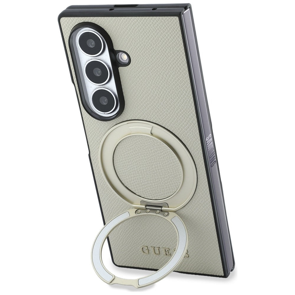 Guess Samsung Galaxy Z Fold 8 Ultra Cover Ring Stand MagSafe Guld