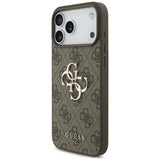 Guess iPhone 17 Pro/iPhone 18 Pro Cover 4G Big Logo Brun