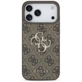 Guess iPhone 17 Pro/iPhone 18 Pro Cover 4G Big Logo Brun