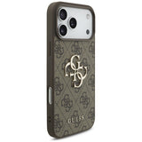 Guess iPhone 17 Pro/iPhone 18 Pro Cover 4G Big Logo Brun