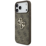 Guess iPhone 17 Pro Max/iPhone 18 Pro Max Cover 4G Big Logo Brun