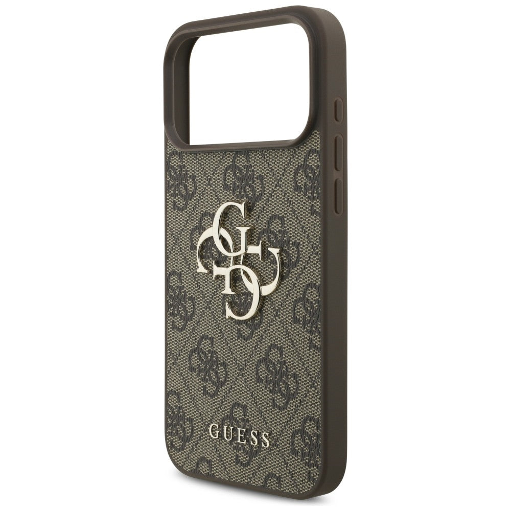 Guess iPhone 17 Pro Max/iPhone 18 Pro Max Cover 4G Big Logo Brun