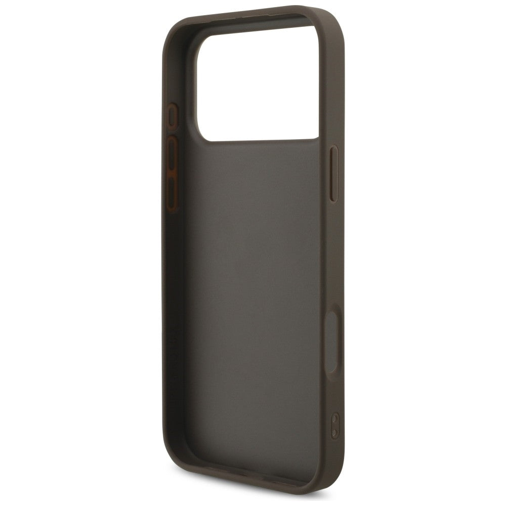 Guess iPhone 17 Pro Max/iPhone 18 Pro Max Cover 4G Big Logo Brun