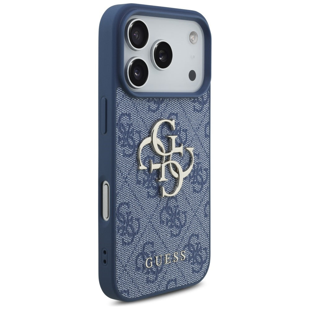 Guess iPhone 17 Pro/iPhone 18 Pro Cover 4G Big Logo Blå