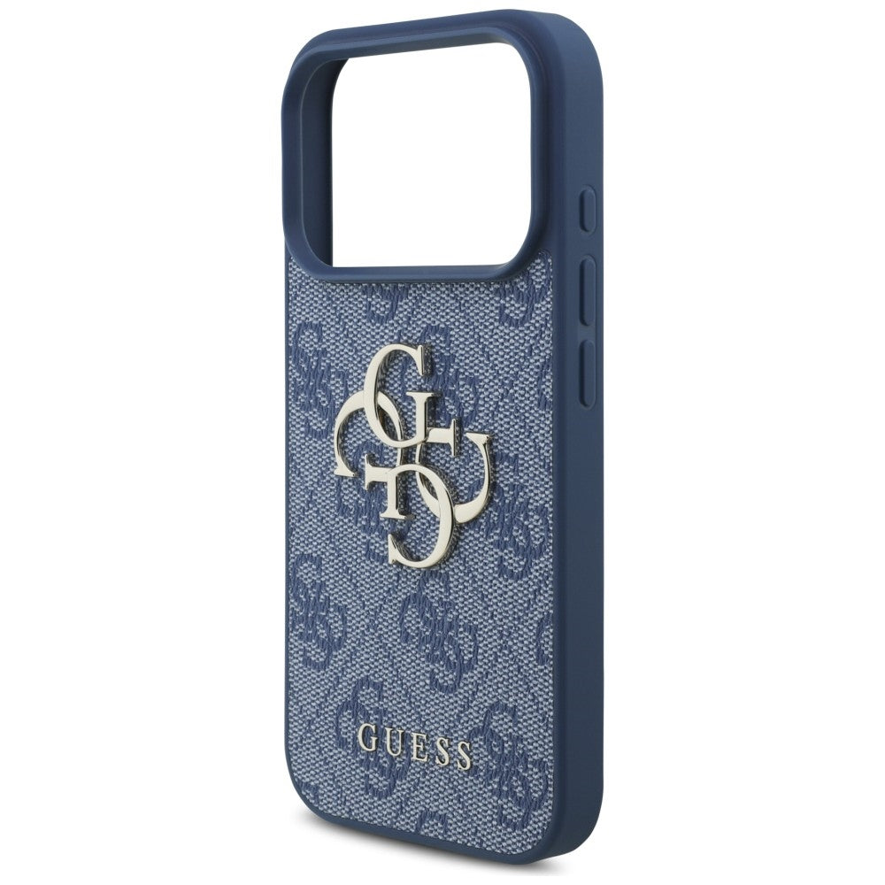 Guess iPhone 17 Pro/iPhone 18 Pro Cover 4G Big Logo Blå