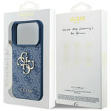 Guess iPhone 17 Pro/iPhone 18 Pro Cover 4G Big Logo Blå