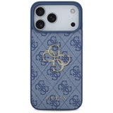 Guess iPhone 17 Pro Max/iPhone 18 Pro Max Cover 4G Big Logo Blå