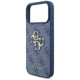 Guess iPhone 17 Pro Max/iPhone 18 Pro Max Cover 4G Big Logo Blå