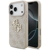 Guess iPhone 17 Pro/iPhone 18 Pro Cover 4G Big Logo Lyserød