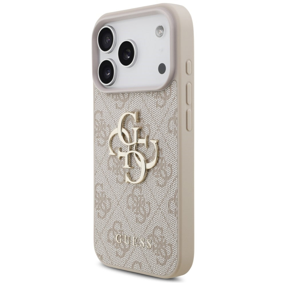 Guess iPhone 17 Pro/iPhone 18 Pro Cover 4G Big Logo Lyserød