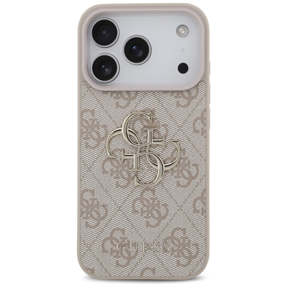 Guess iPhone 17 Pro/iPhone 18 Pro Cover 4G Big Logo Lyserød