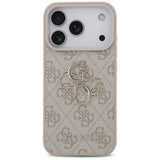 Guess iPhone 17 Pro/iPhone 18 Pro Cover 4G Big Logo Lyserød